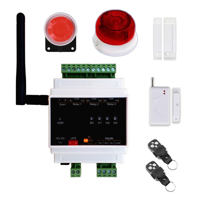 سیستم دزدگیر سیم کارتی مدل iomax 3r